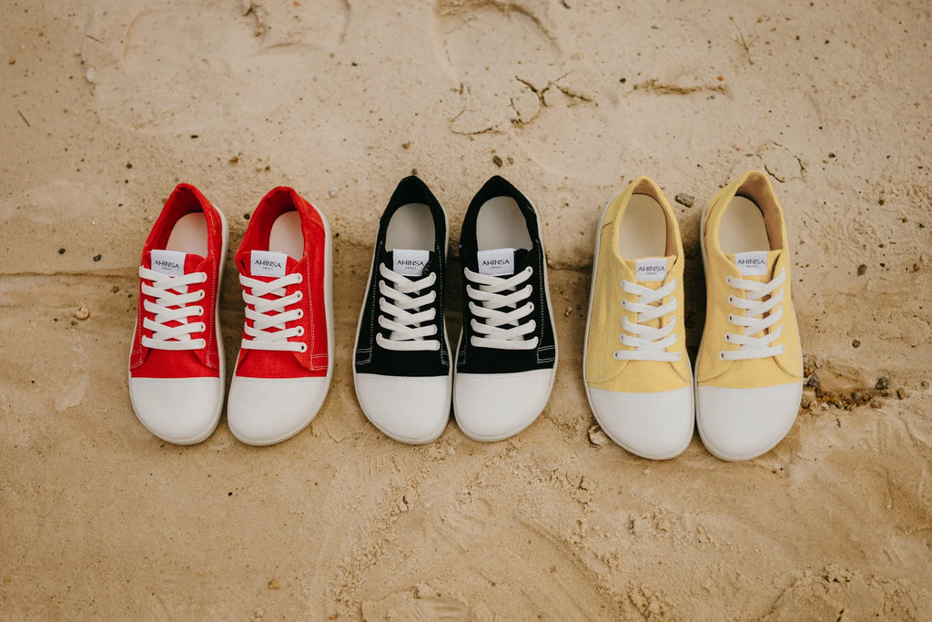 barefoot sneakers Street – Mustard Hemp