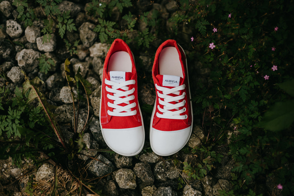 barefoot sneakers Street – Red Hemp