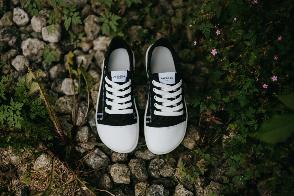 barefoot sneakers Street – Black Hemp