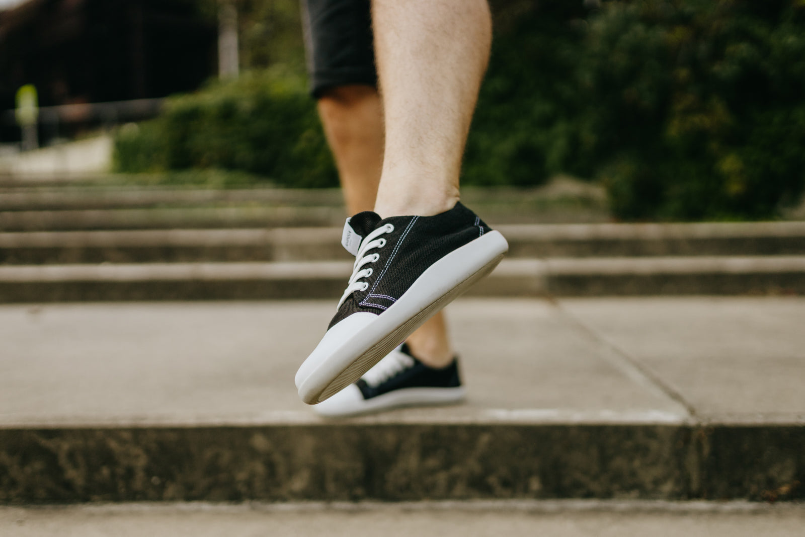 Comfort sneakers Street – Black Hemp