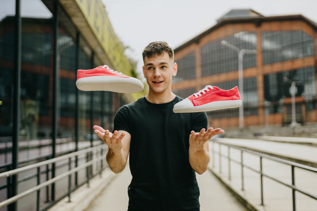 Comfort sneakers Street – Red Hemp