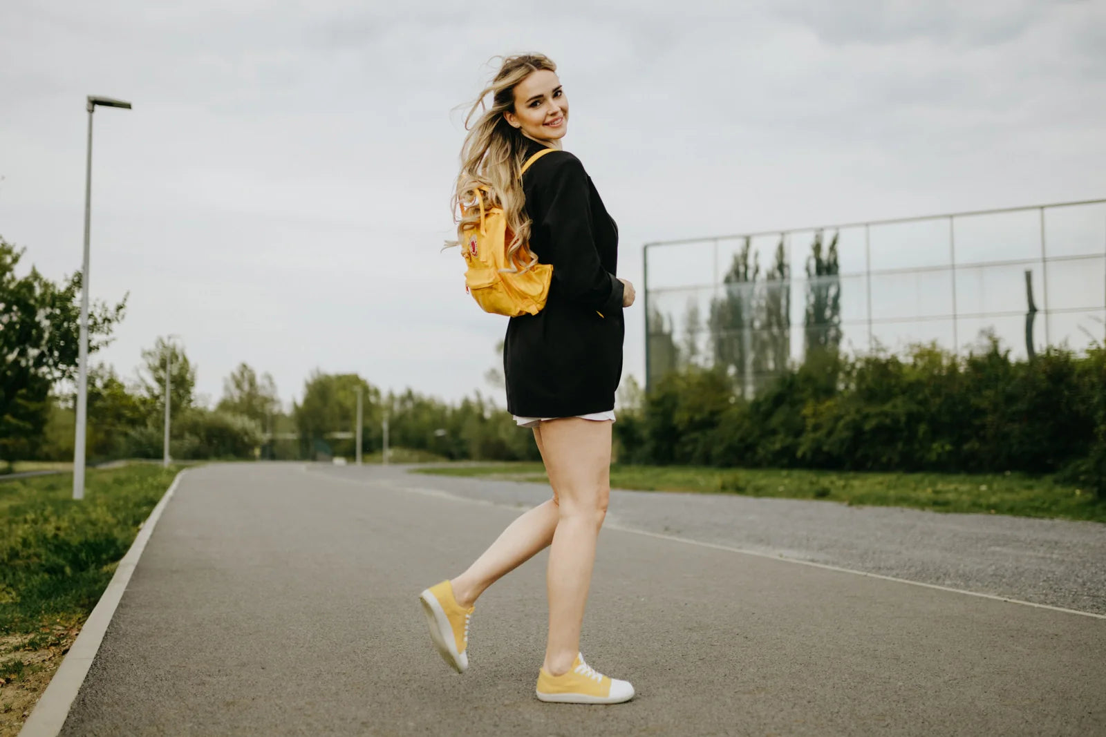 Comfort sneakers Street – Mustard Hemp