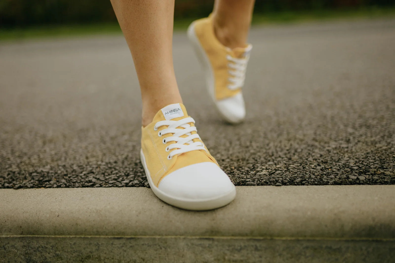barefoot sneakers Street – Mustard Hemp