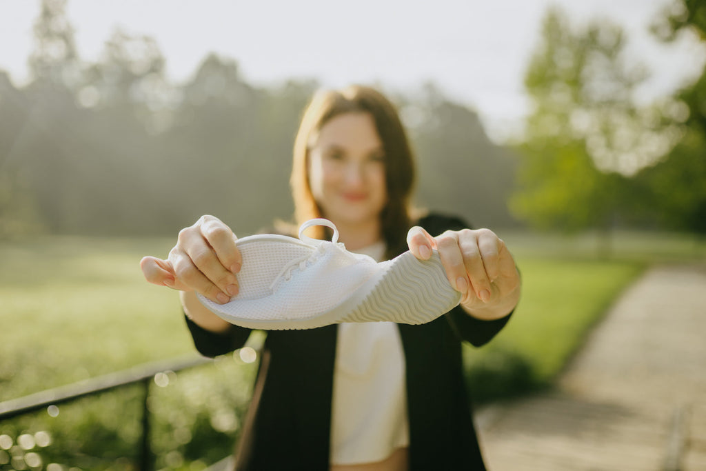 barefoot sneakers AirNet white