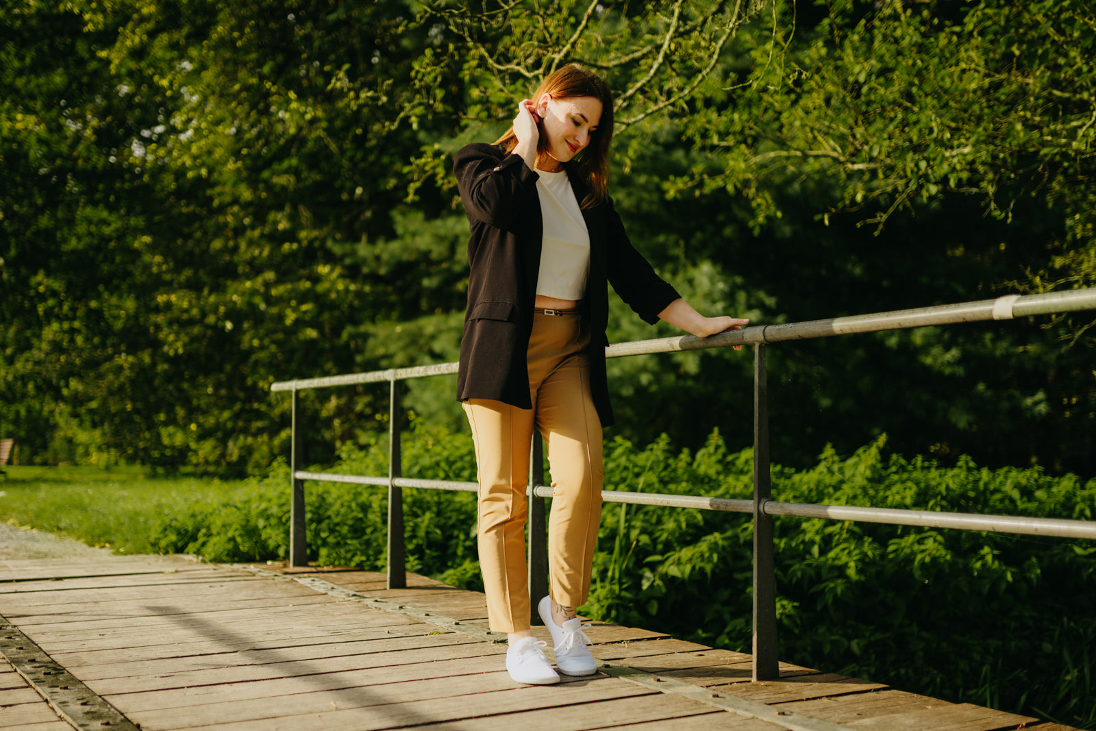 Comfort sneakers AirNet white