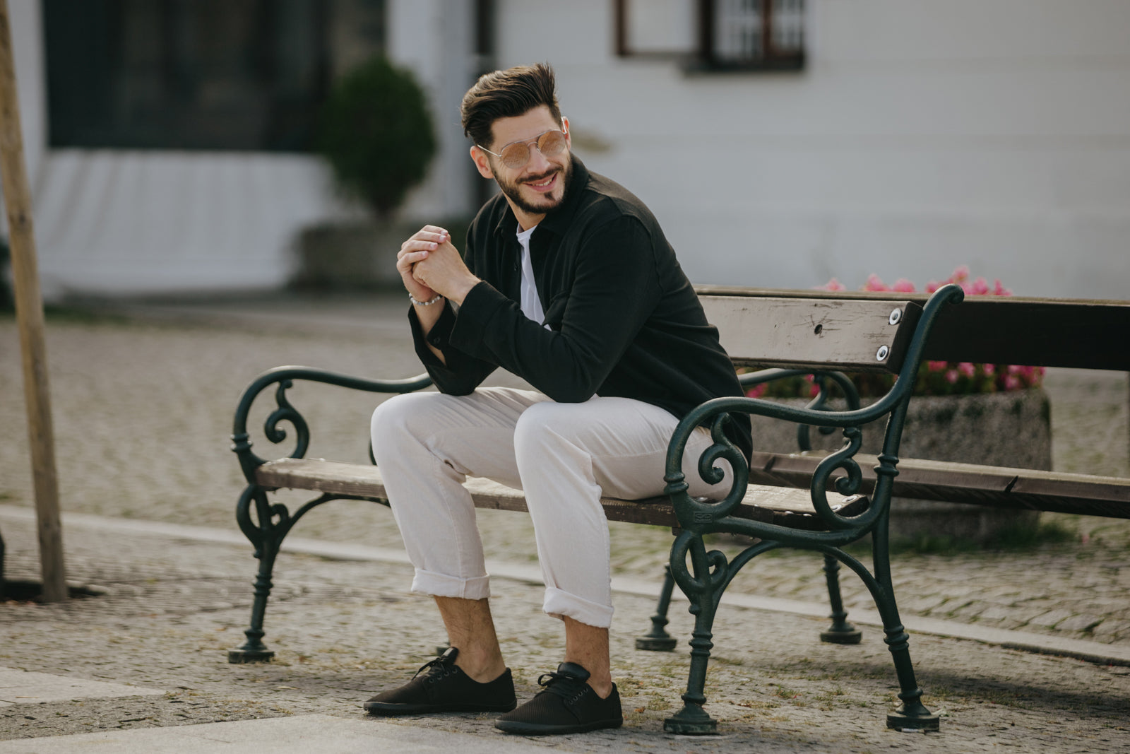 Comfort sneakers AirNet black