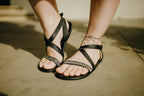barefoot sandals Hava Preciosa black