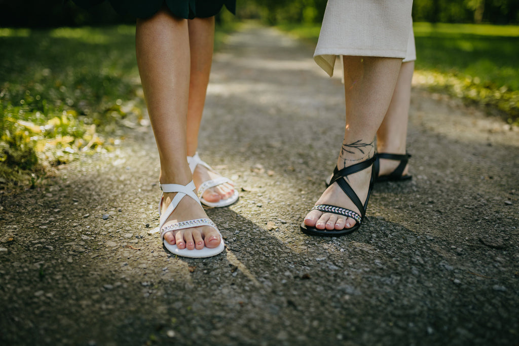 barefoot sandals Hava Preciosa black