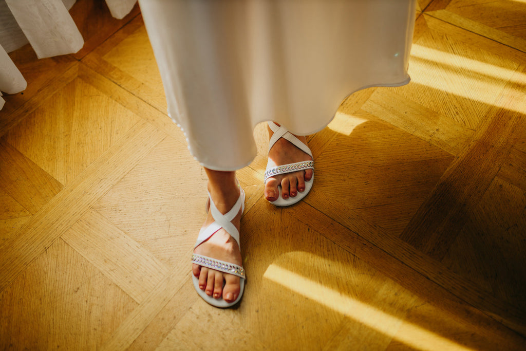 Comfort sandals Hava Preciosa white