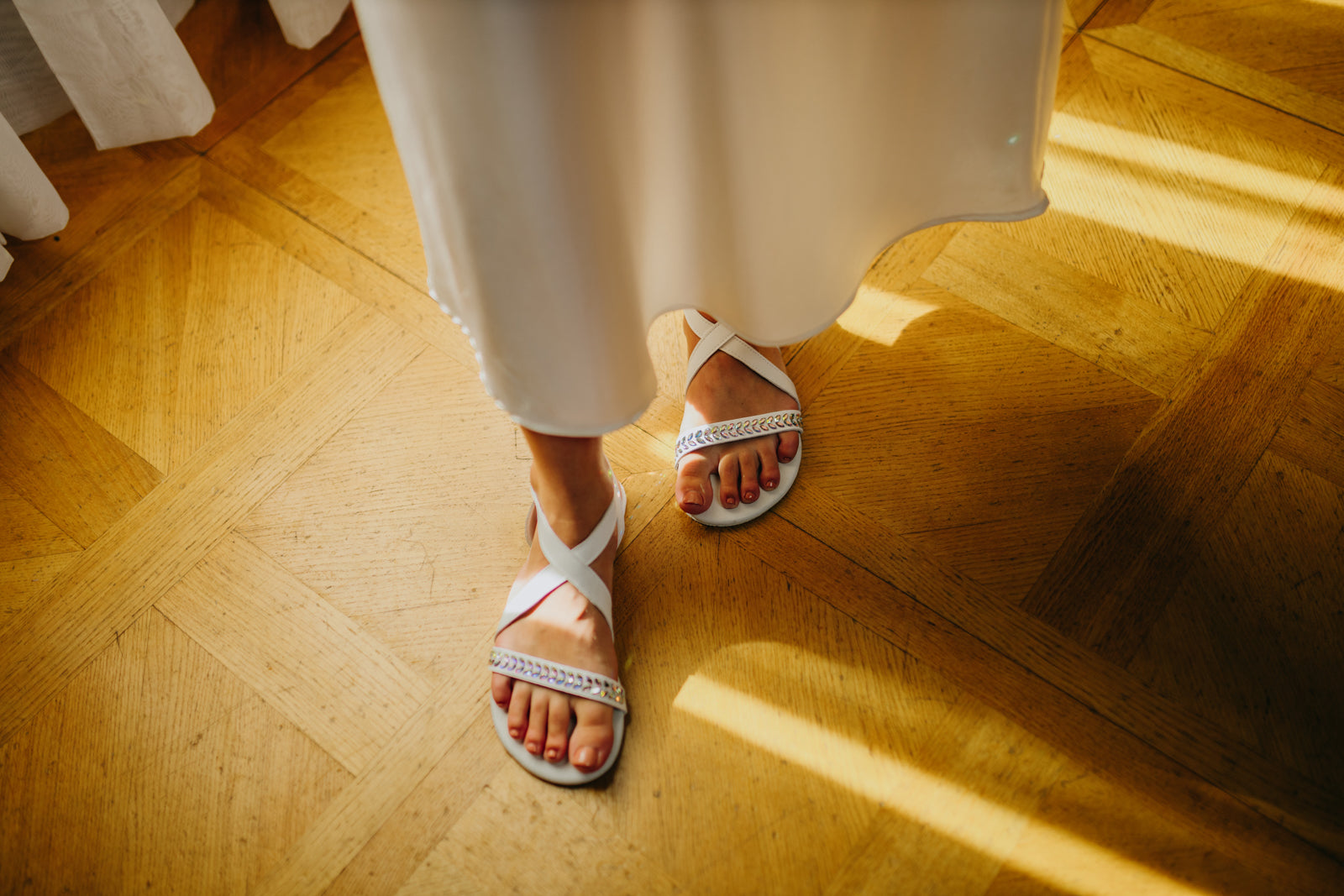 Comfort sandals Hava Preciosa white