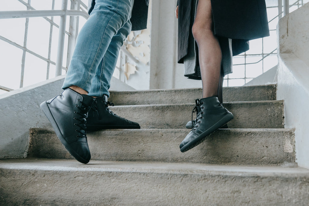 winter barefoot sneakers Tara Winter 2.0 black