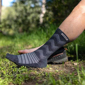 Injinji Outdoor Midweight Crew Wool - Slate
