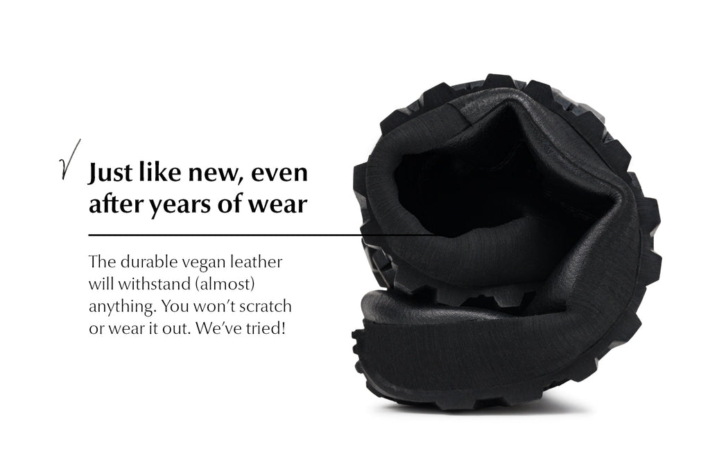 winter barefoot boots Shuma Winter black
