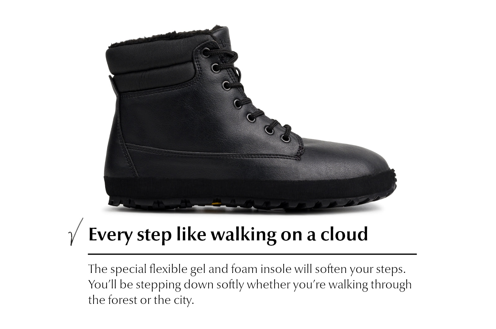 Comfort winter boots Shuma Winter black