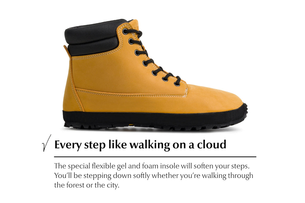 Comfort shoes Shuma Nature mustard nubuck