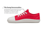 Comfort sneakers Street – Red Hemp