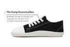 barefoot sneakers Street – Black Hemp