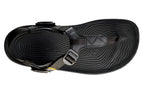 Black Lems Switchback Scorpion sandal with adjustable straps and textured footbed.