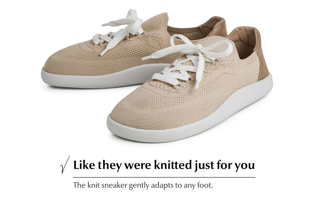 Comfort Knit Sneakers Softy Beige