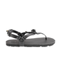 Black Luna Sandals Mono Winged Edition with adjustable straps and textured sole.