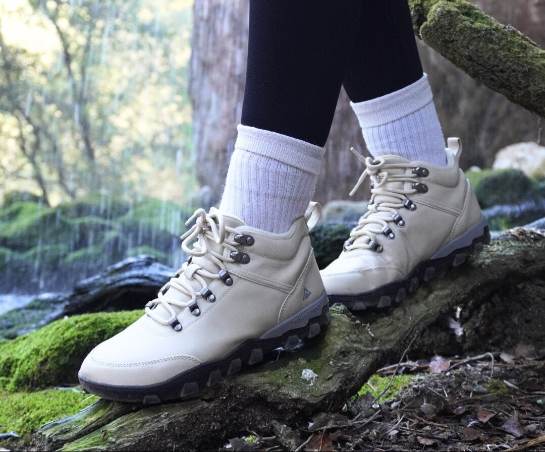 Tracker Vegan Leather® Barefoot Hiking Shoes for Trails & Outdoor