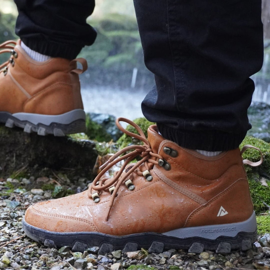 Tracker Vegan Leather® Barefoot Hiking Shoes for Trails & Outdoor