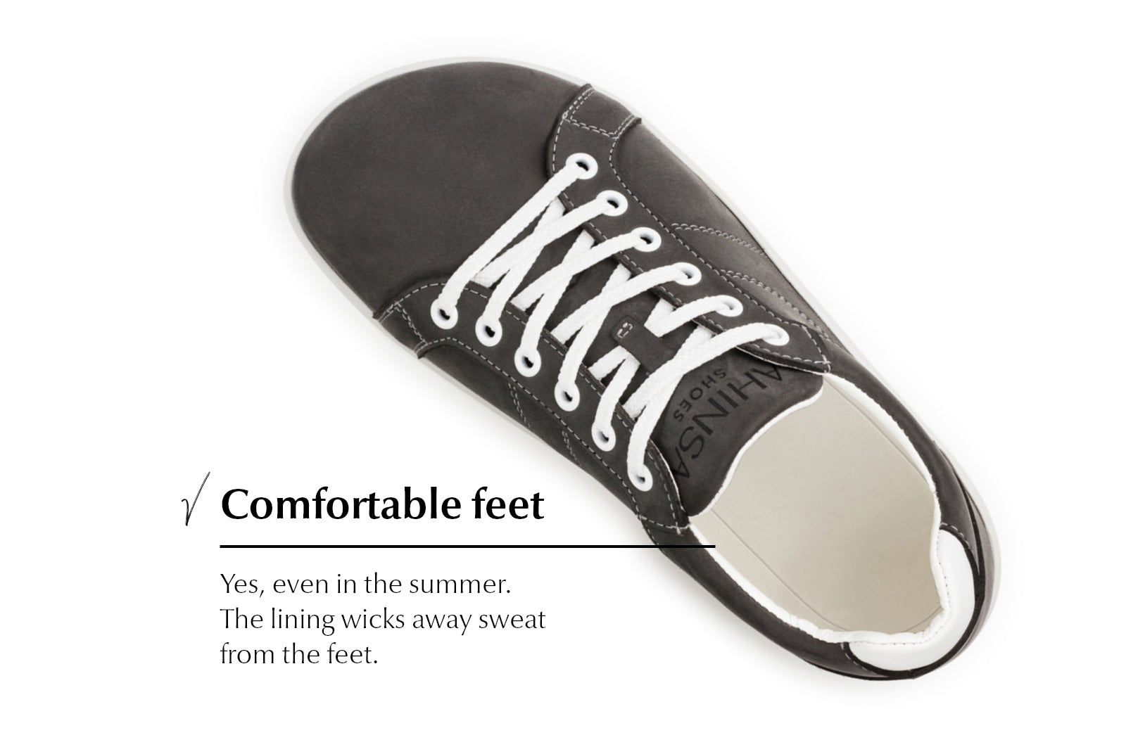 barefoot sneakers Pura 2.0 grey