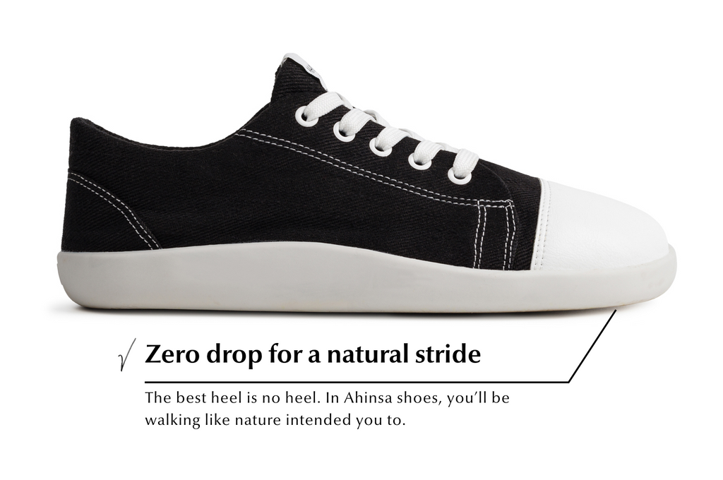 barefoot sneakers Street – Black Hemp