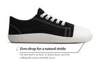 barefoot sneakers Street – Black Hemp