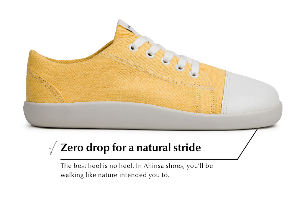 barefoot sneakers Street – Mustard Hemp