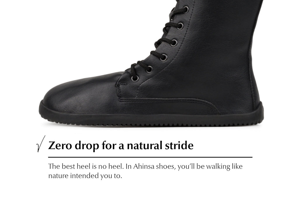 barefoot boots Jaya Tall black