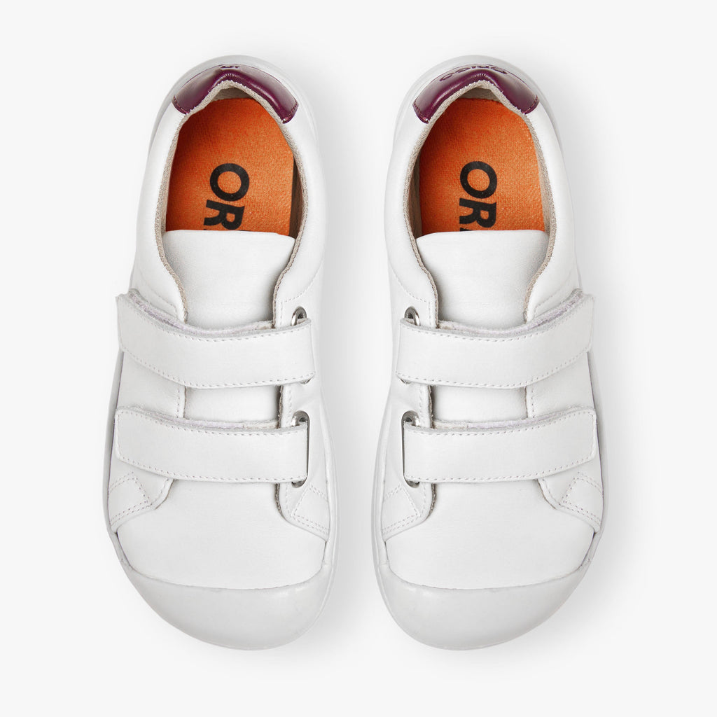 The Kid's Hook & Loop | Natural Leather