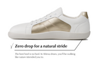 Pura Play barefoot Sneakers Golden Sides