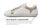Pura Play barefoot Sneakers Gold Trim