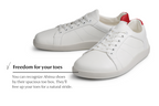 Pura Play barefoot sneakers Red