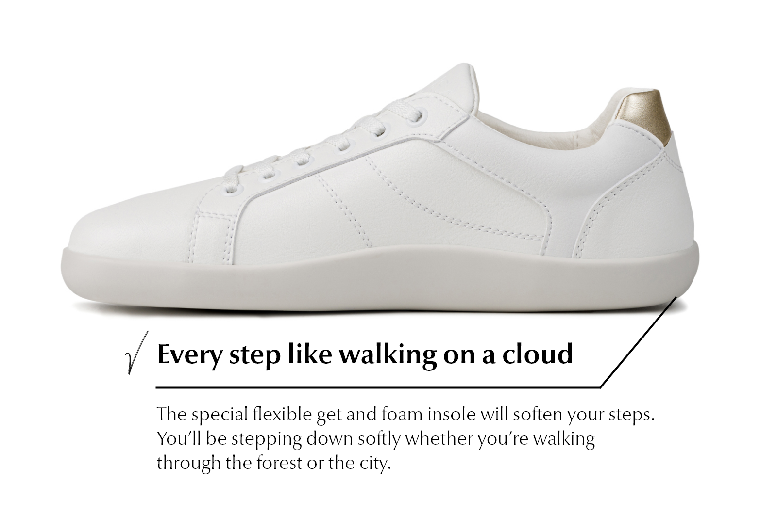 Pura Play Comfort sneakers Gold