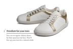 Pura Play Comfort sneakers Gold Trim