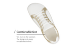 Pura Play Comfort sneakers Gold Trim