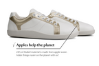 Pura Play barefoot Sneakers Gold Trim