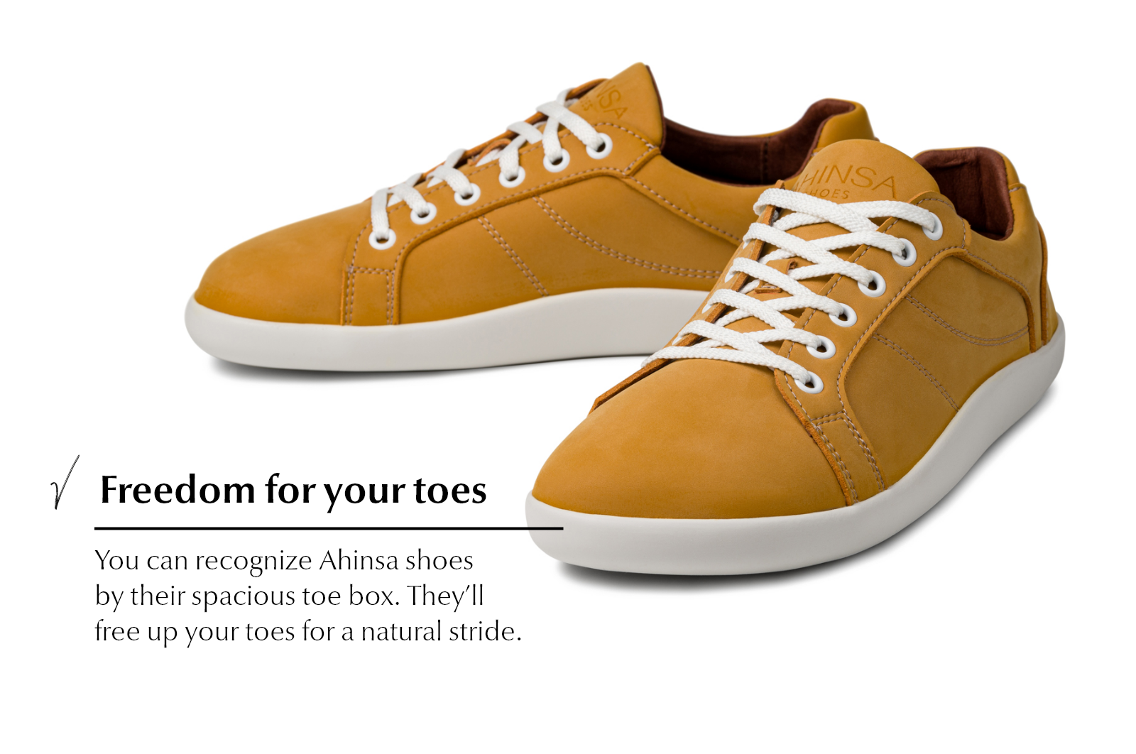 Pura 2.0 Barefoot Sneakers - Mustard