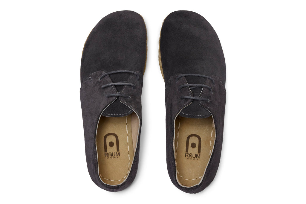 Barefoot Grounding Lace-up Shoe / Slate