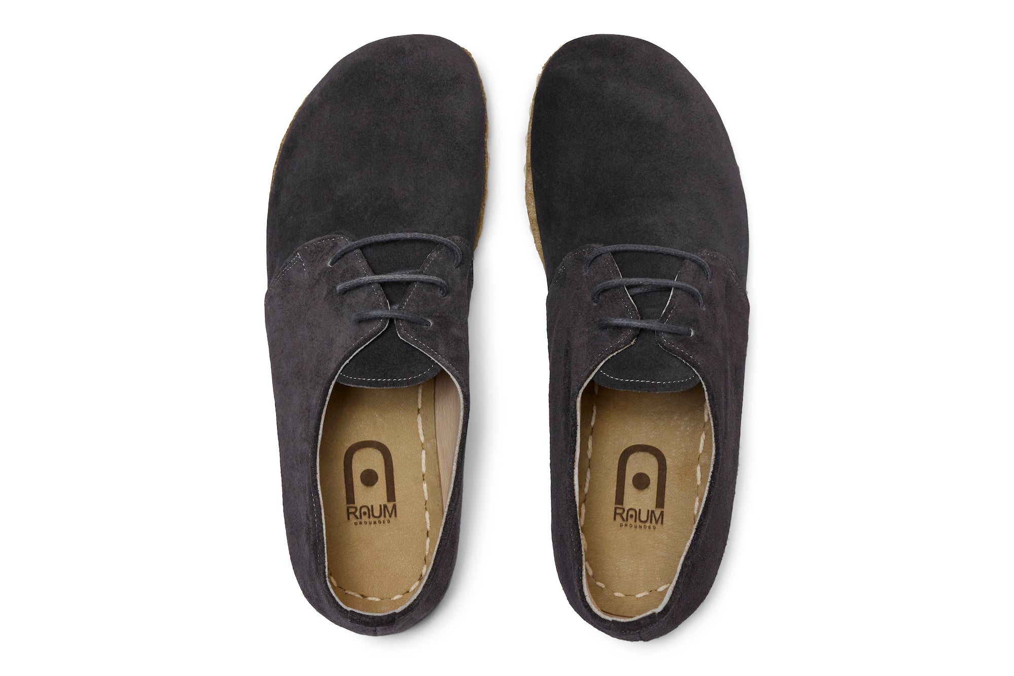 Barefoot Grounding Lace-up Shoe / Slate