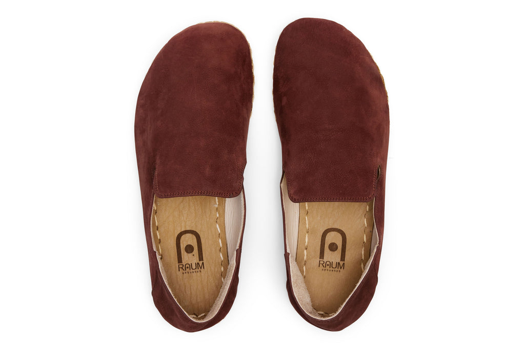 Barefoot Grounding Slip-on Shoes / Redwood