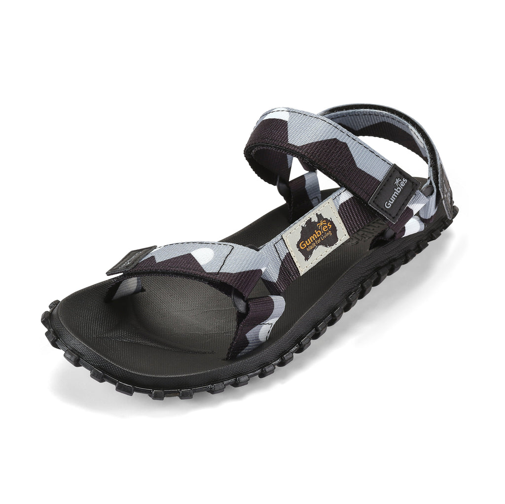 Scrambler Sandals - Black & Grey