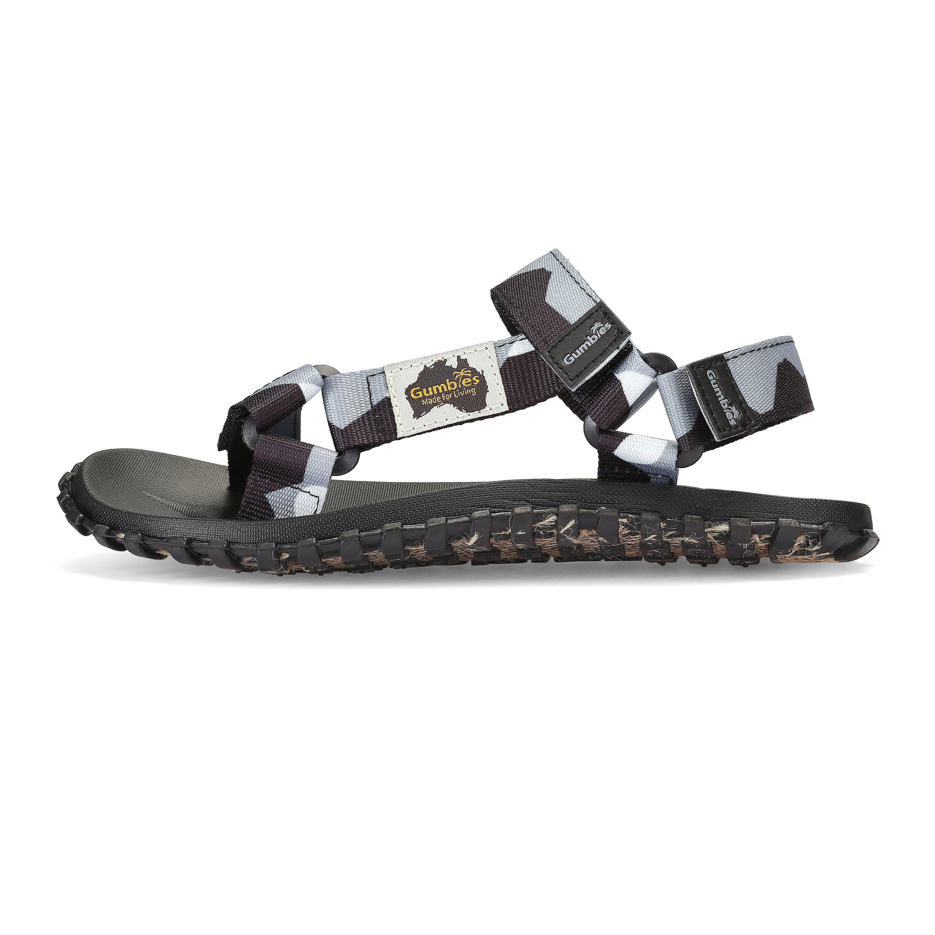 Scrambler Sandals - Black & Grey
