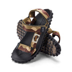 Scrambler Sandals - Sand & Brown
