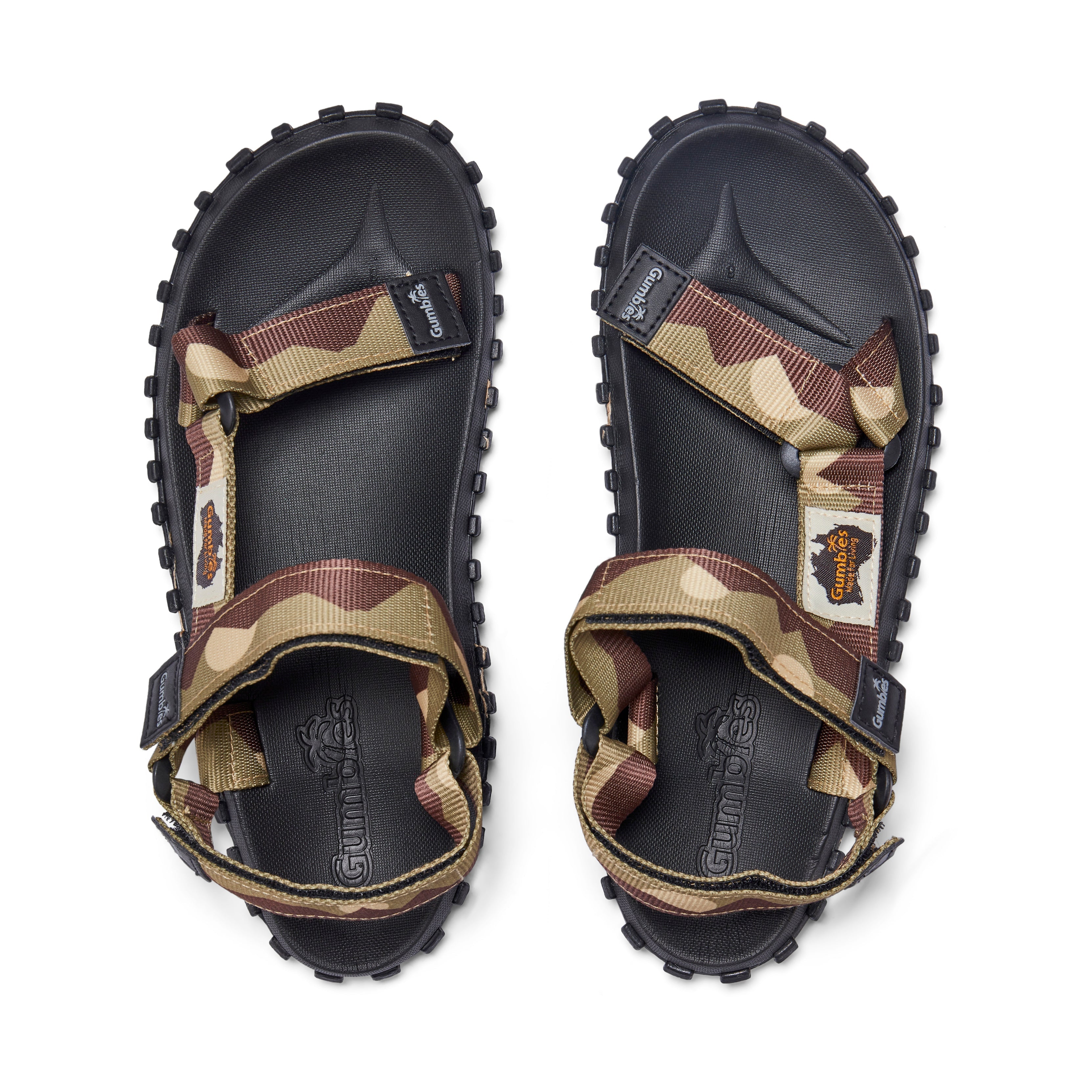 Scrambler Sandals - Sand & Brown