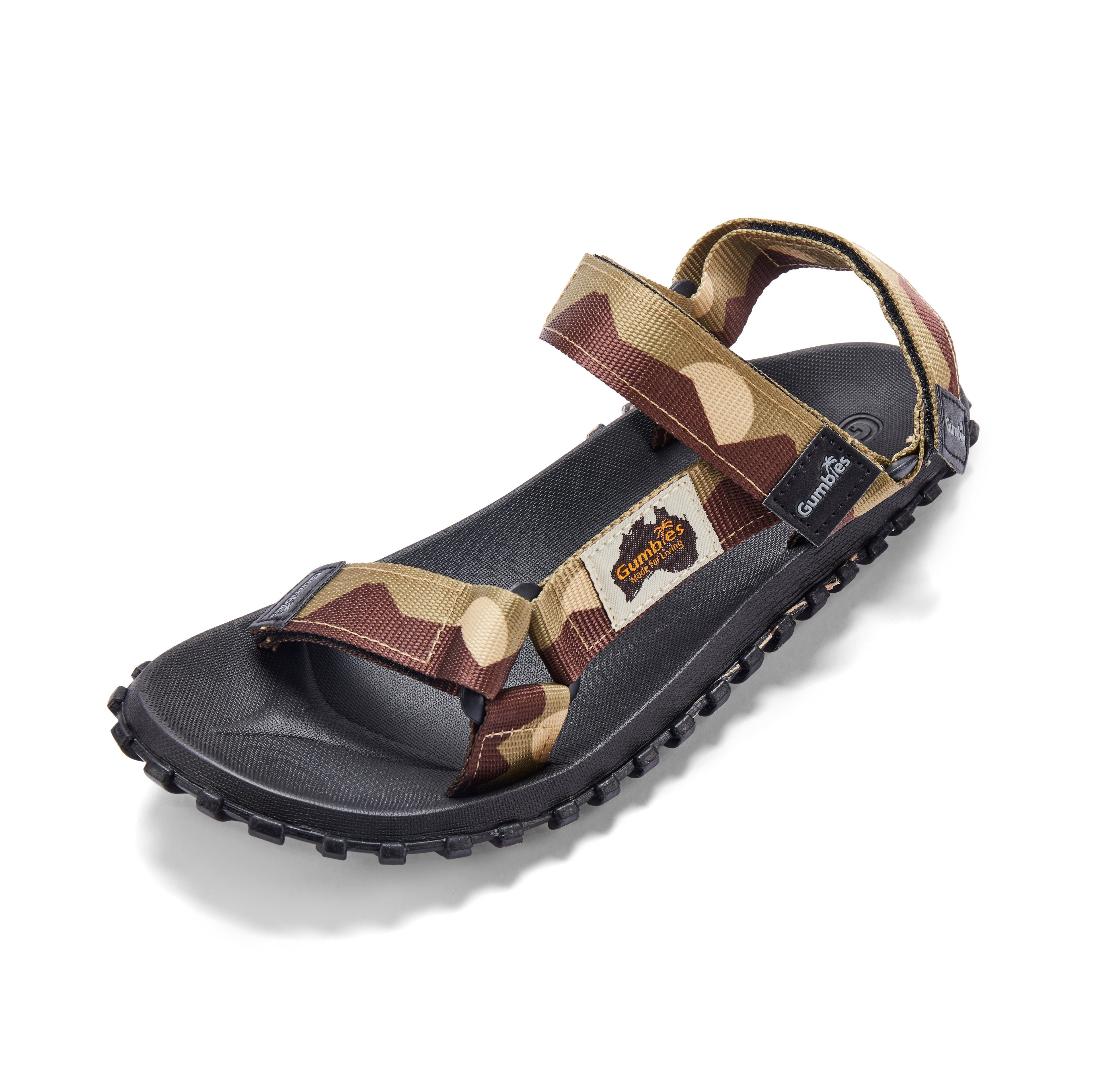 Scrambler Sandals - Sand & Brown