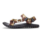 Scrambler Sandals - Sand & Brown
