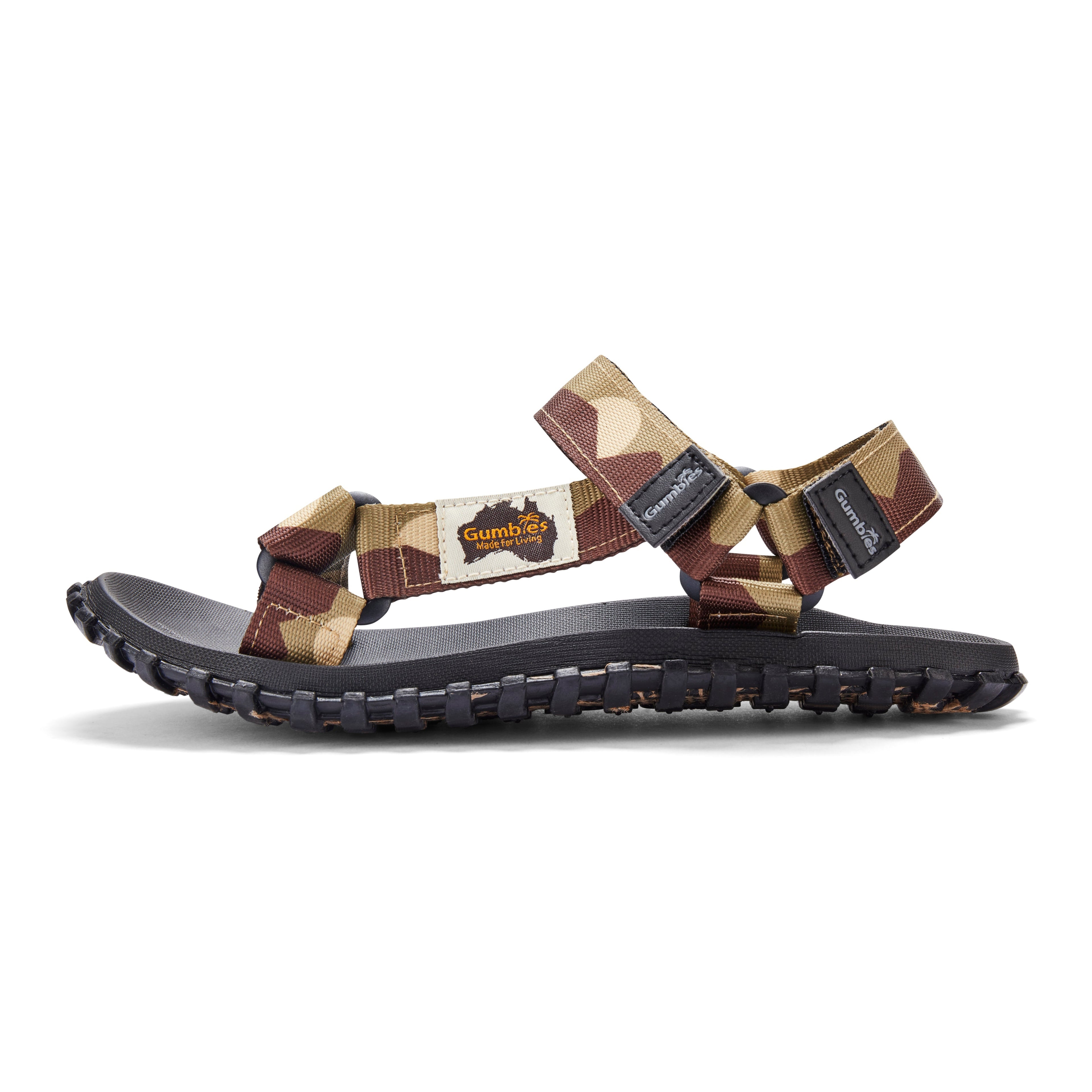 Scrambler Sandals - Sand & Brown